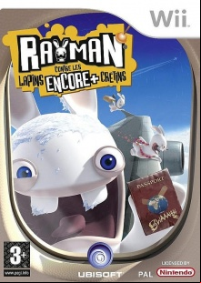 Jaquette Rayman Contre Les Lapins encore plus Crétins